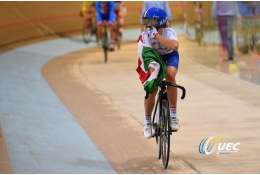 PISTA: ARGENTO EUROPEO NEL KEIRIN PER MARTINA FIDANZA